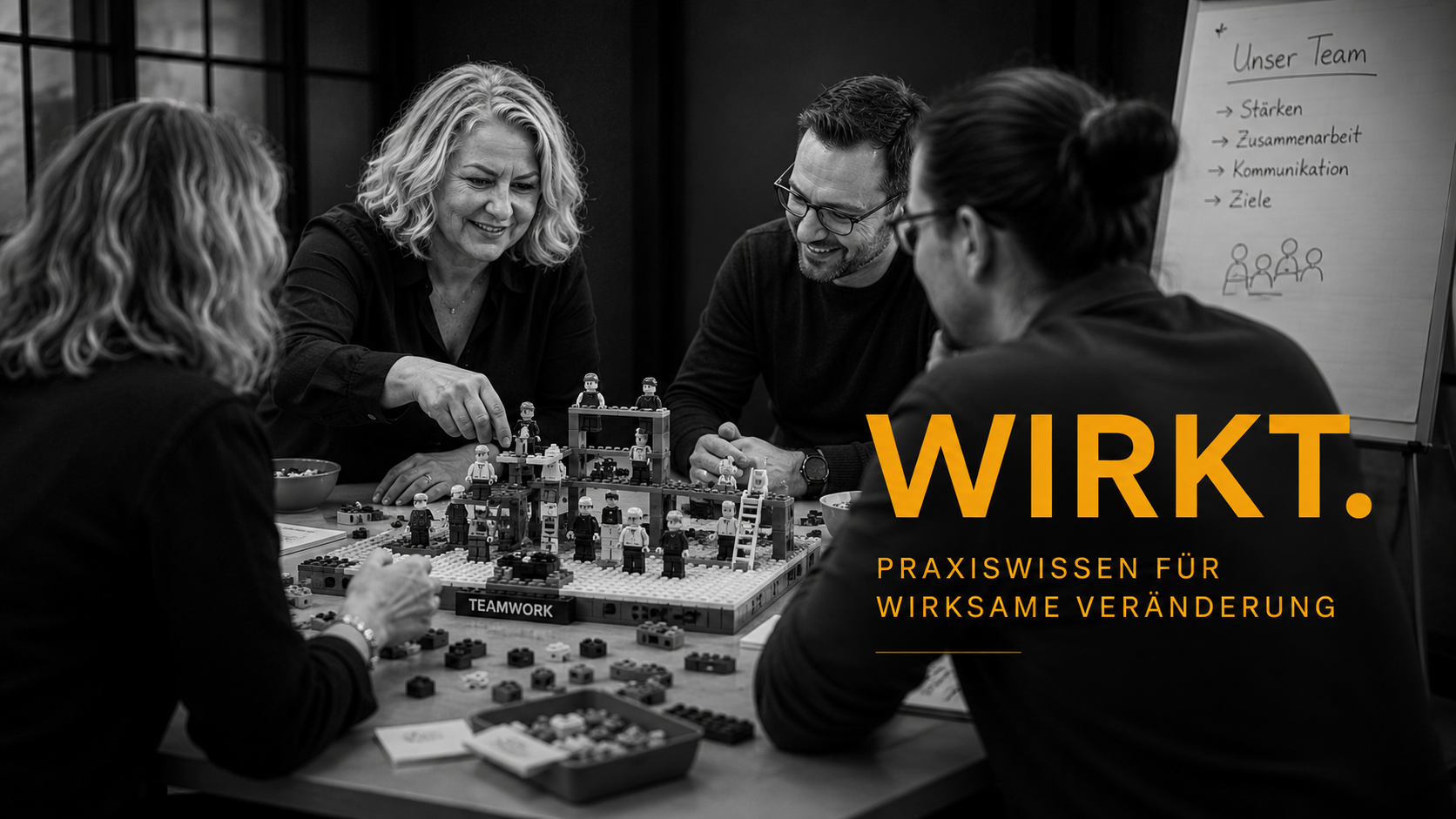 Wie gelingt nachhaltige Organisationsentwicklung? WIRKT bündelt Methoden, Studien, Praxisbeispiele und Erfahrungen aus Leadership, Change Management und Transformation.